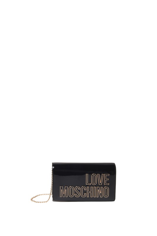 MOSCHINO - Borsa pu nero