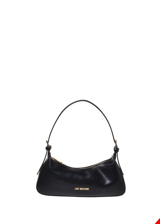 MOSCHINO - Borsa pu nero