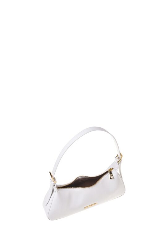 MOSCHINO - Borsa pu bianco