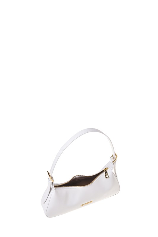 MOSCHINO - Borsa pu bianco