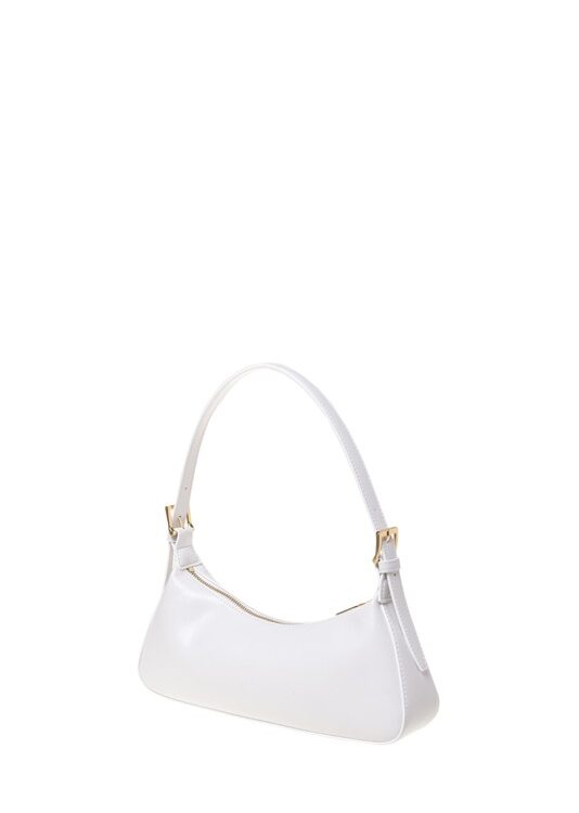 MOSCHINO - Borsa pu bianco