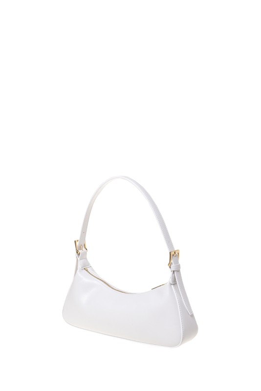 MOSCHINO - Borsa pu bianco