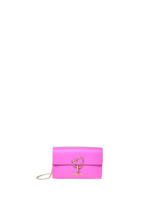 MOSCHINO - Borsa pu fuxia