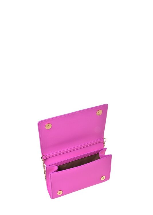 MOSCHINO - Borsa pu grs fuxia