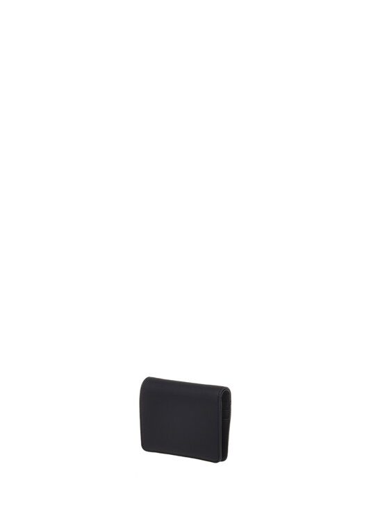 MOSCHINO - Portafoglio grs pu nero+galv.nikel