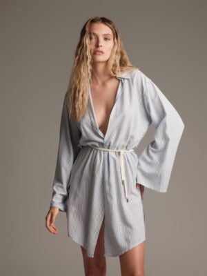 COTAZUR - Viscosa rigata - camicia