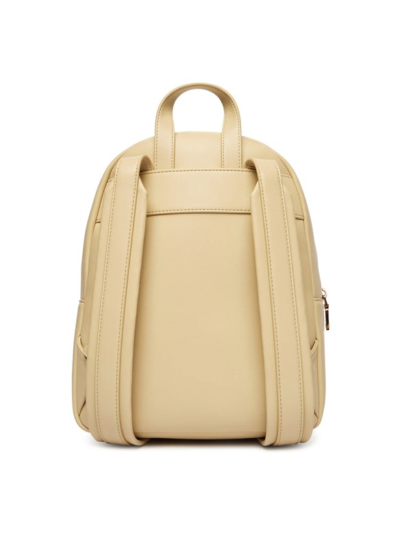 MOSCHINO - Zaino pu embossed burro