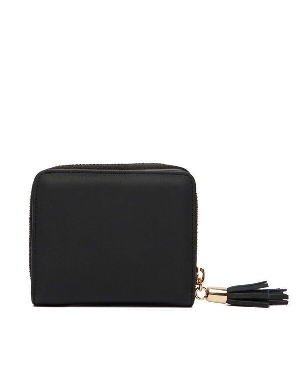 MOSCHINO - Portafoglio pu grs nero