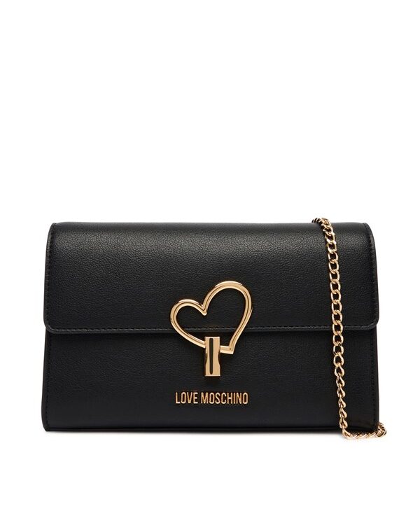 MOSCHINO - Borsa pu nero