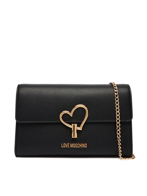 MOSCHINO - Borsa pu nero