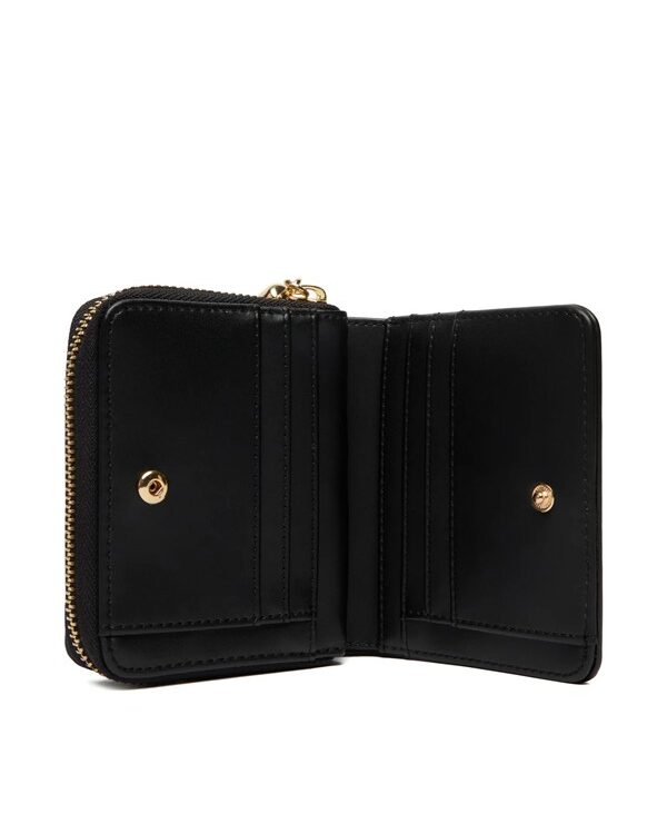 MOSCHINO - Portafoglio pu grs nero