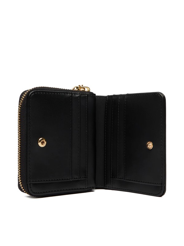 MOSCHINO - Portafoglio pu grs nero