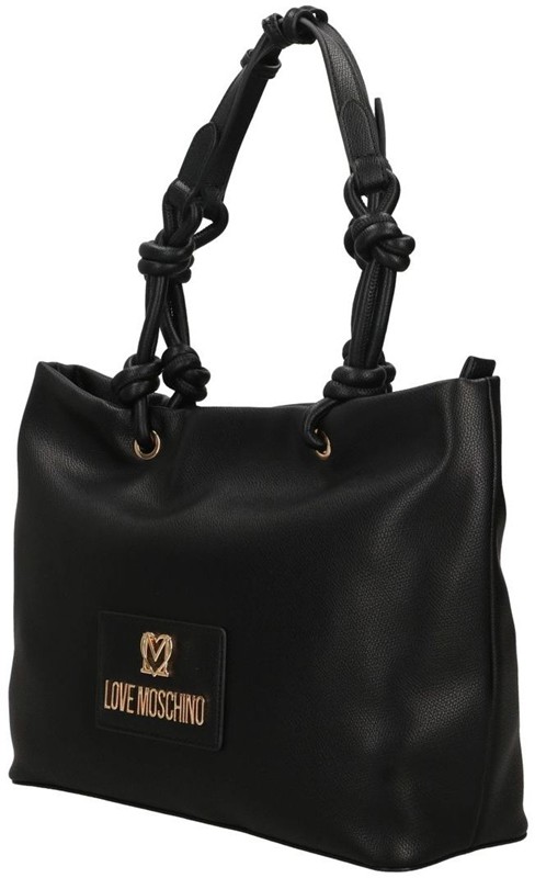 MOSCHINO - Borsa pu nero