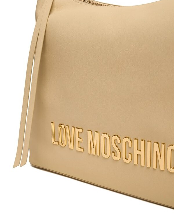 MOSCHINO - Borsa pu grs burro