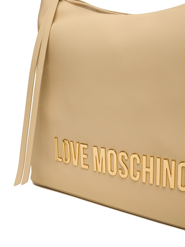 MOSCHINO - Borsa pu grs burro